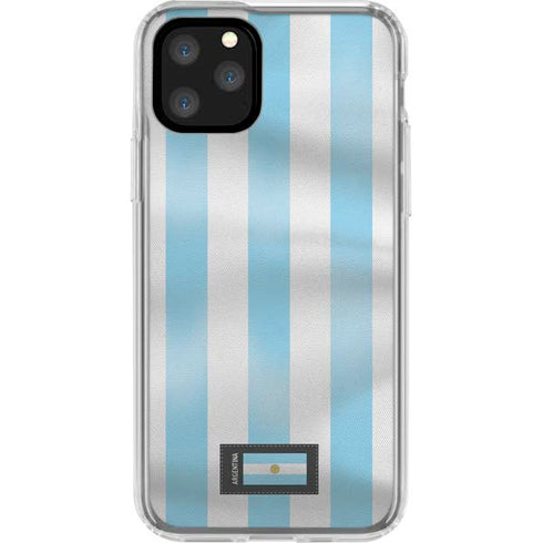 Argentina Soccer Flag iPhone 11 Pro Clear Case